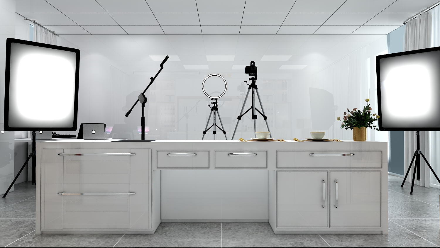 壹品慧生活直播间设计搭建