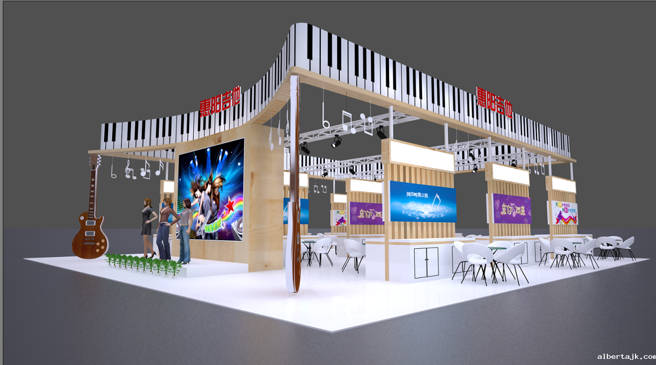 展台搭建公司光源和灯具的选择(图1)
