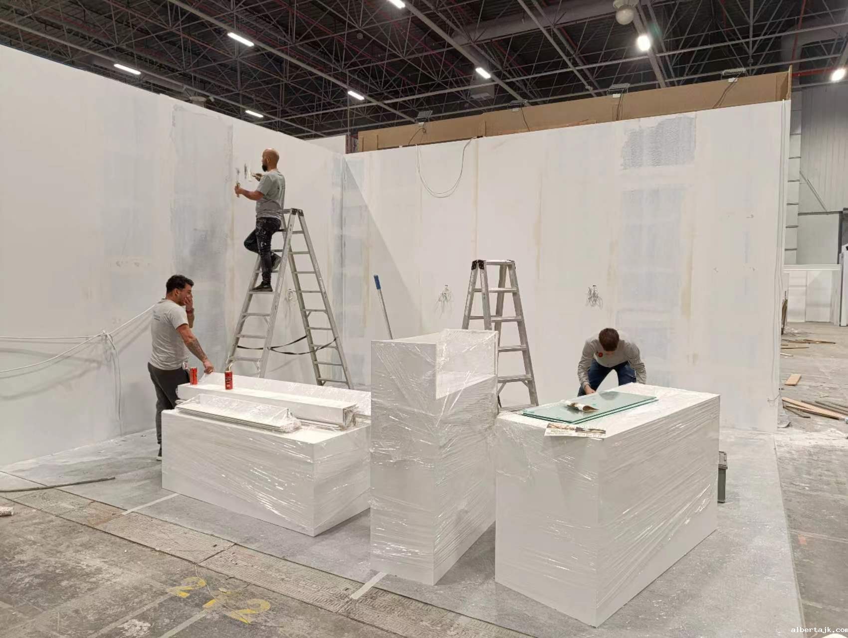 美国展会搭建装修方案与案例